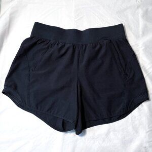 Tek Gear by Kohls Ladies L Multi-Purpose 4” Shorts w Pockets Comfort Waist Black